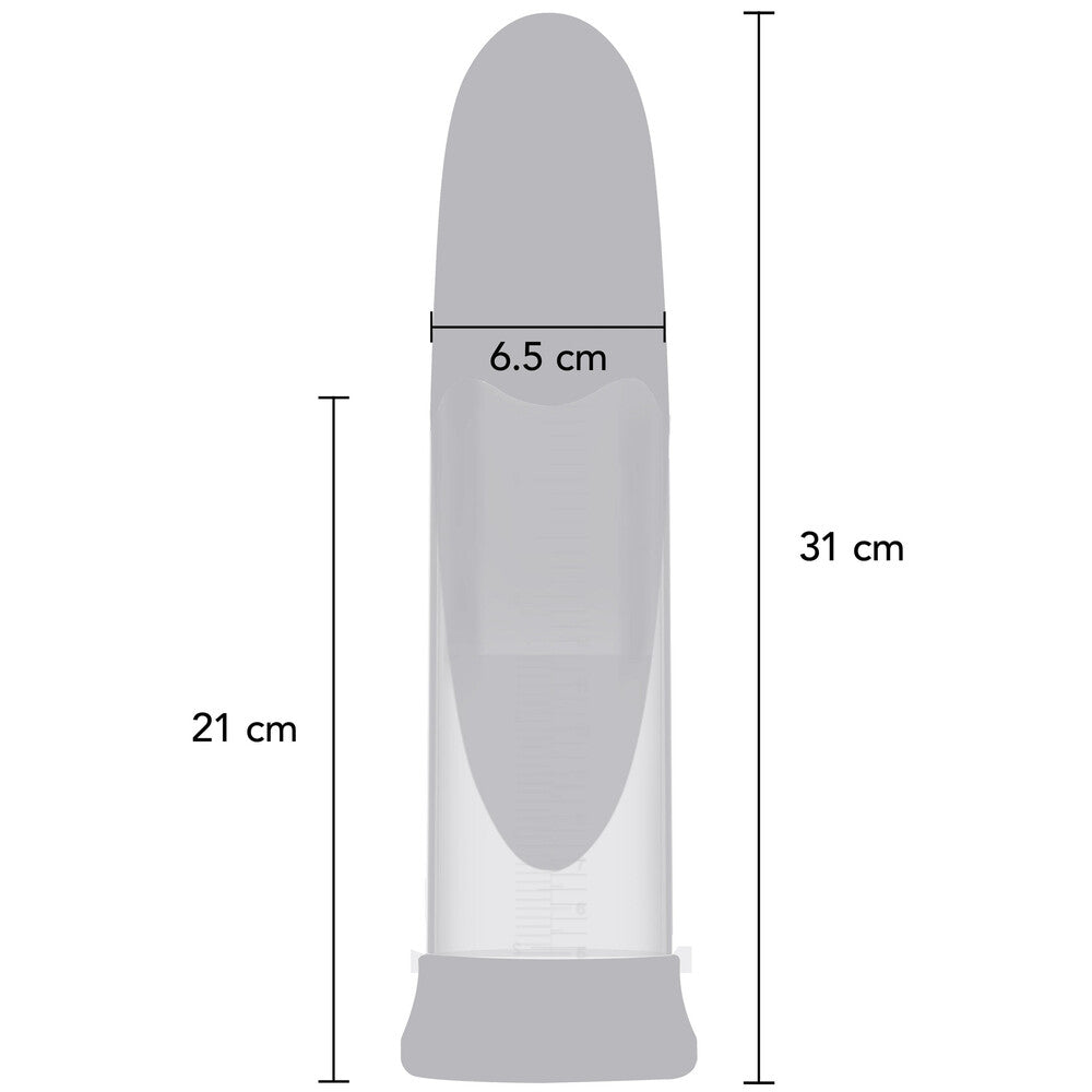 premium hidden desire fusion x automatic aqua pump measurment