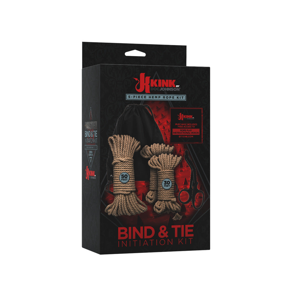 best kink bind and tie initiation 5 piece hemp rope kit