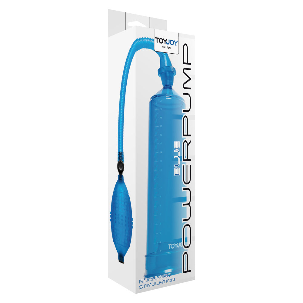 best toyjoy rock hard stimulation blue power penis pump