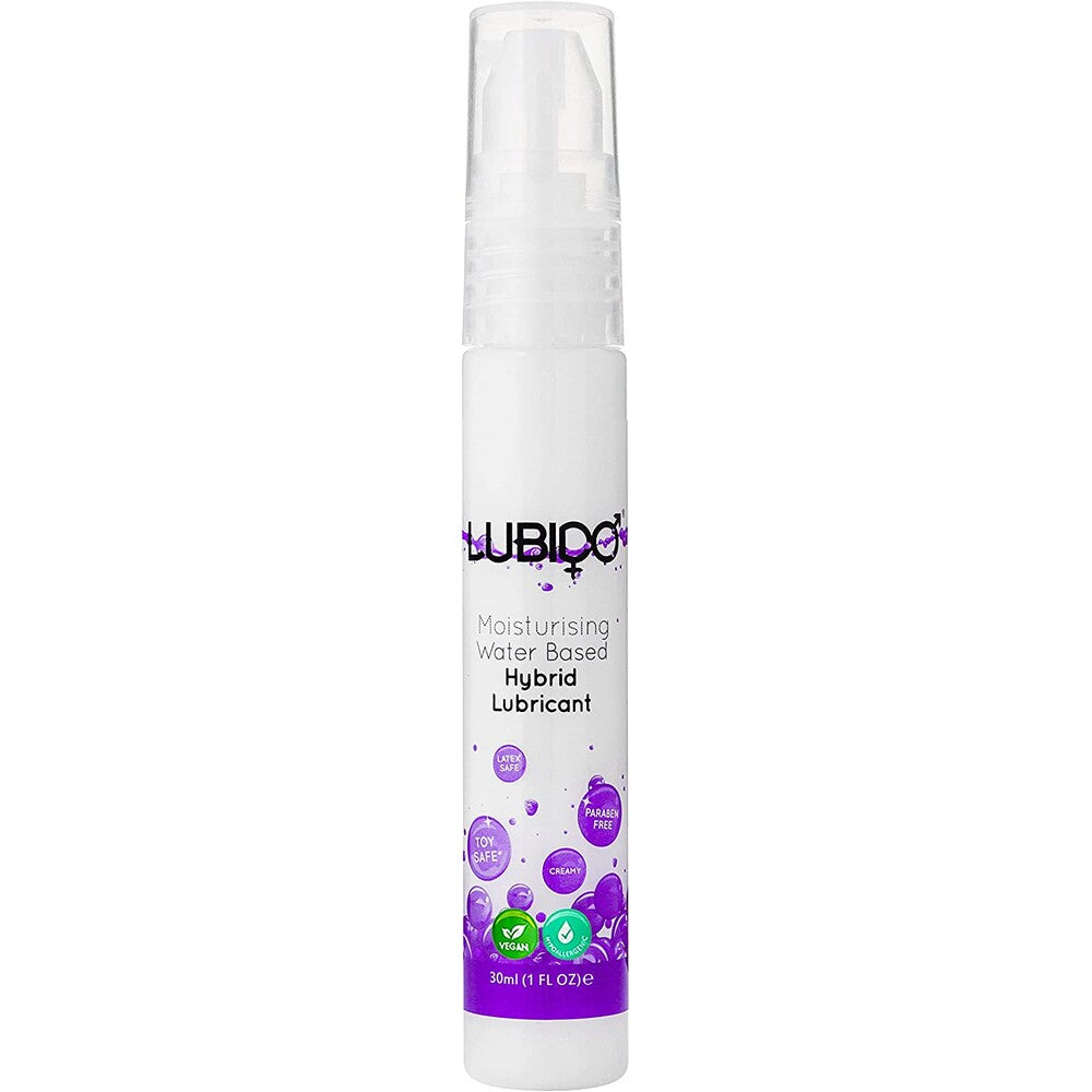 lubido hybrid 30ml paraben free water based lubricant