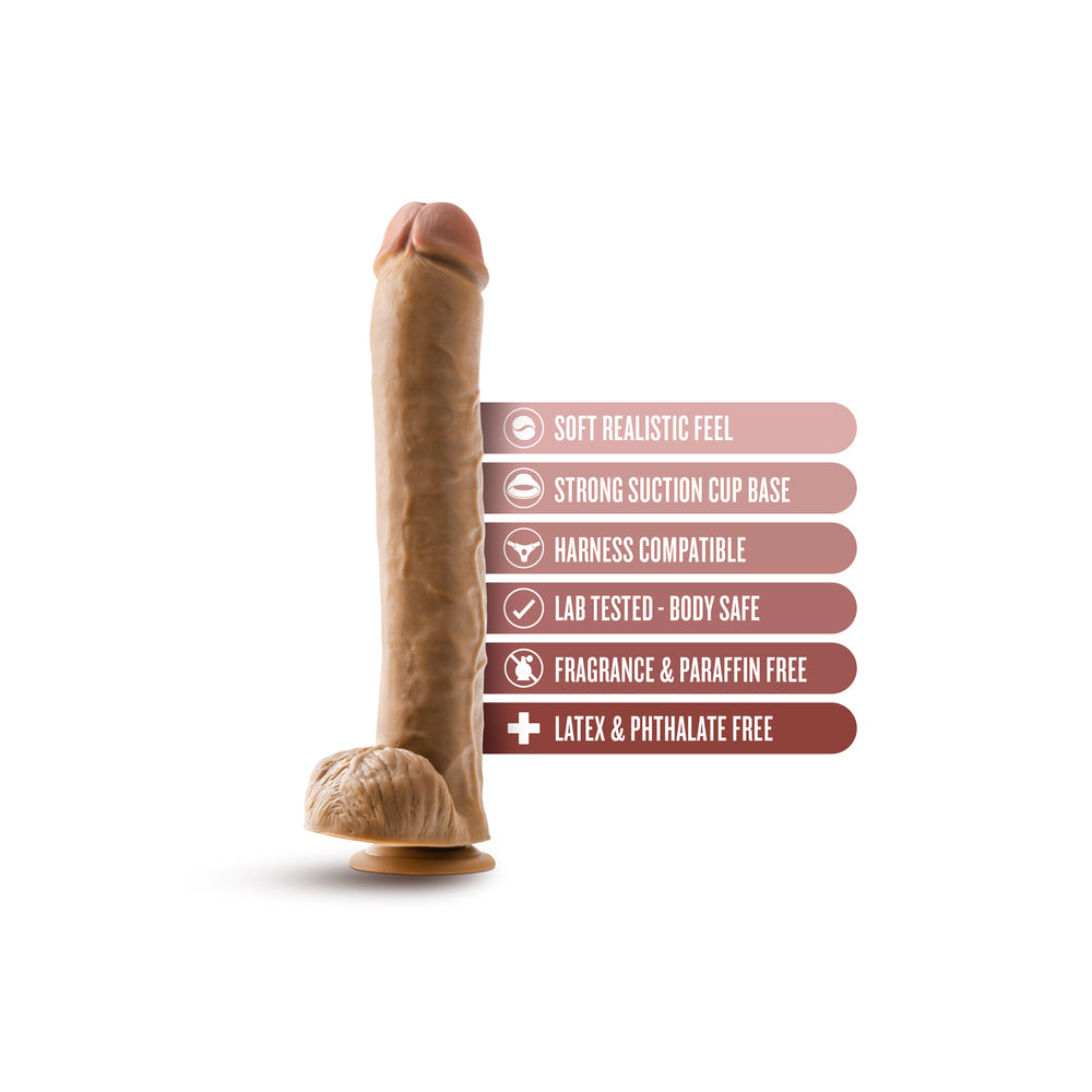 premium dr skin dr michael 14 inch dildo with balls
