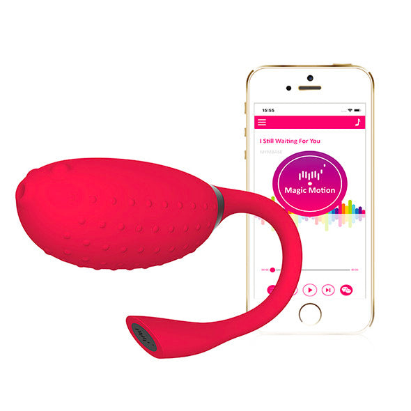 premium magic motion fugu red clitoral vibe remote control