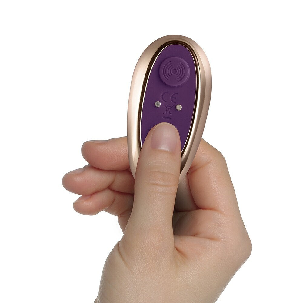 premium rocks off petite sensations discover butt plug purple
