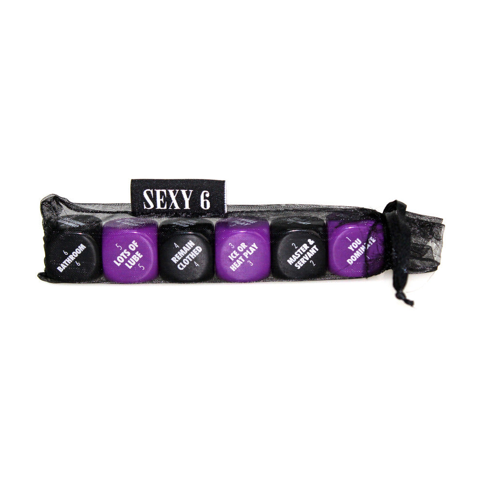 premium sexy 6 dice kinky edition