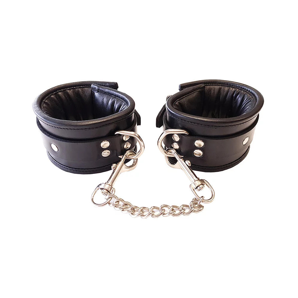 rouge garments wrist cuffs padded black