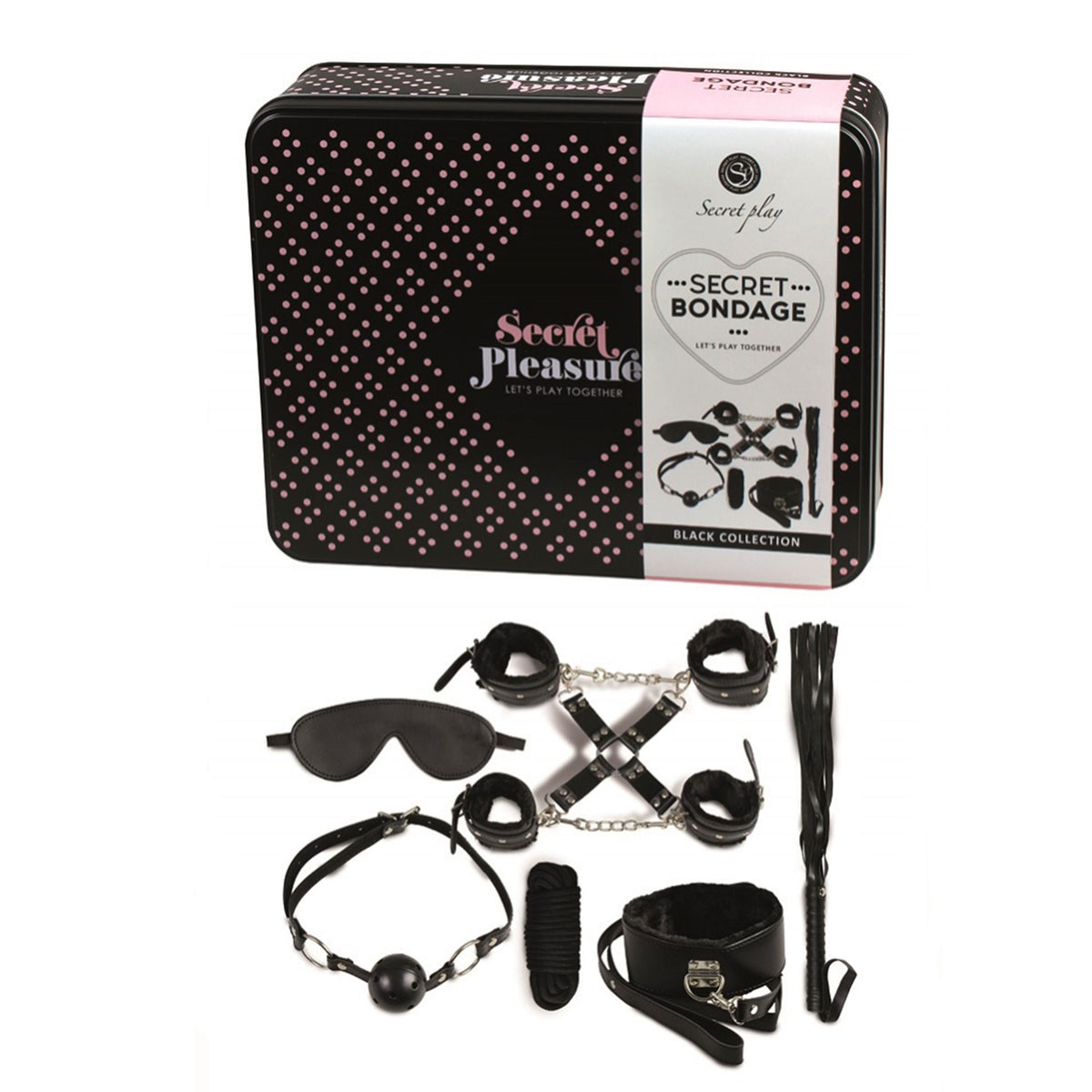 secret bondage kit black collection