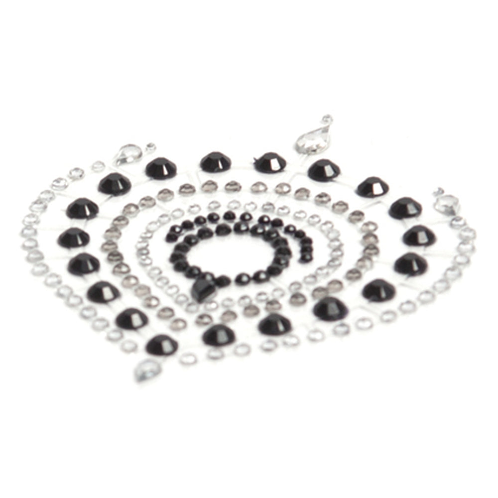 shop bijoux indiscrets flamboyant rhinestone jewellery black silver