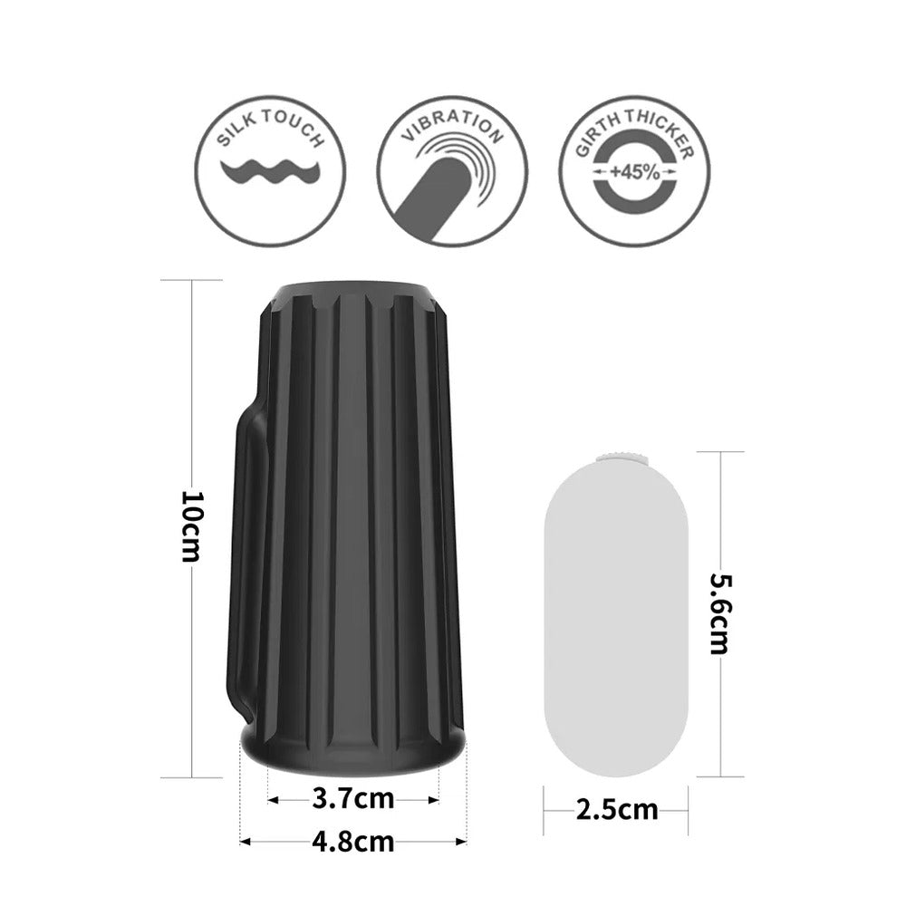 shop lovetoy ridge vibrating penis scrotum sleeve