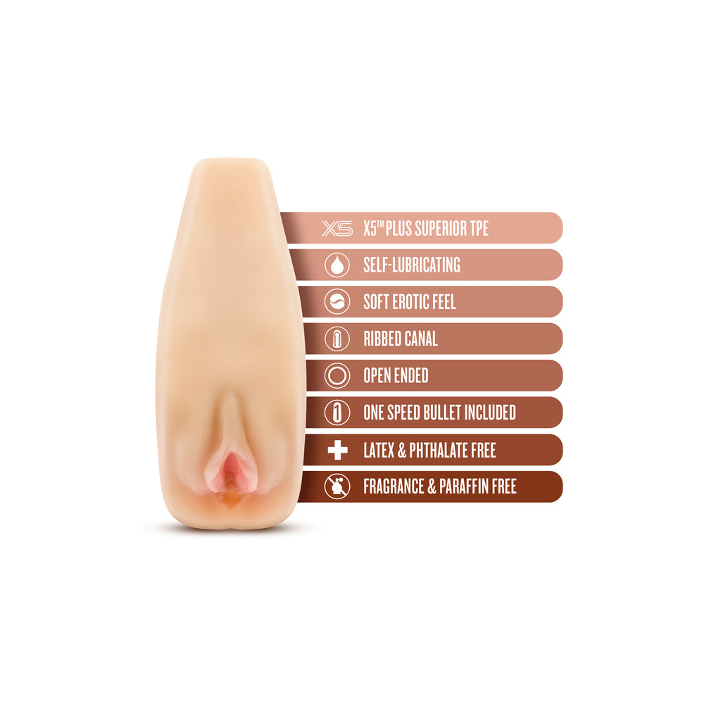 shop m elite soft and wet natasha self lubricating masturbator