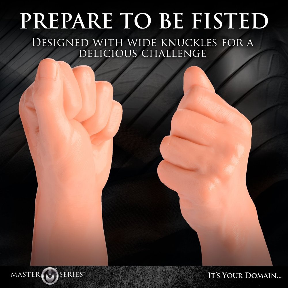 shop master series clenched fist dildo