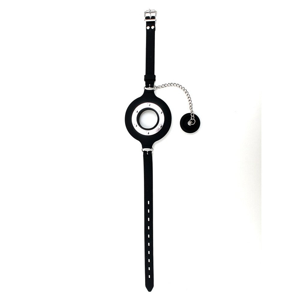 shop mouth gag with opening and stopper