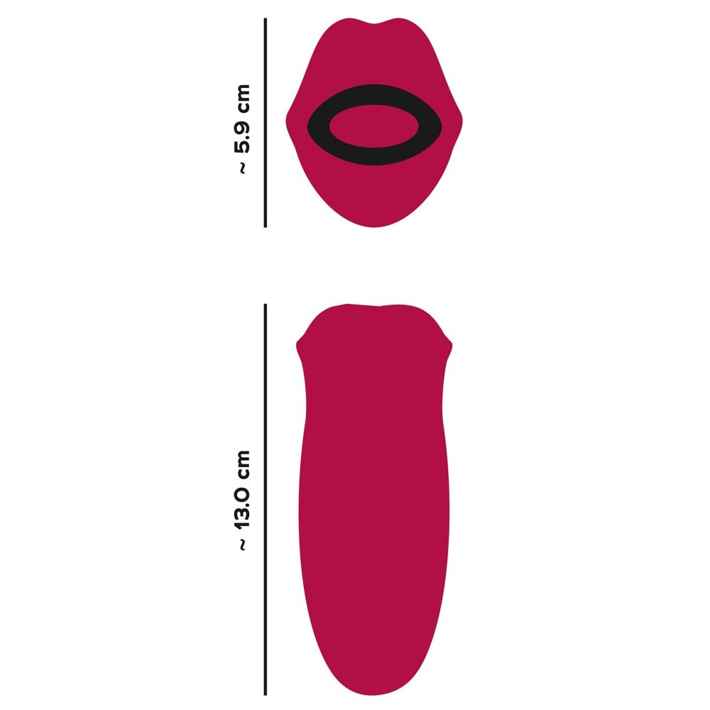 shop oral fun moving lips tongue vibrator
