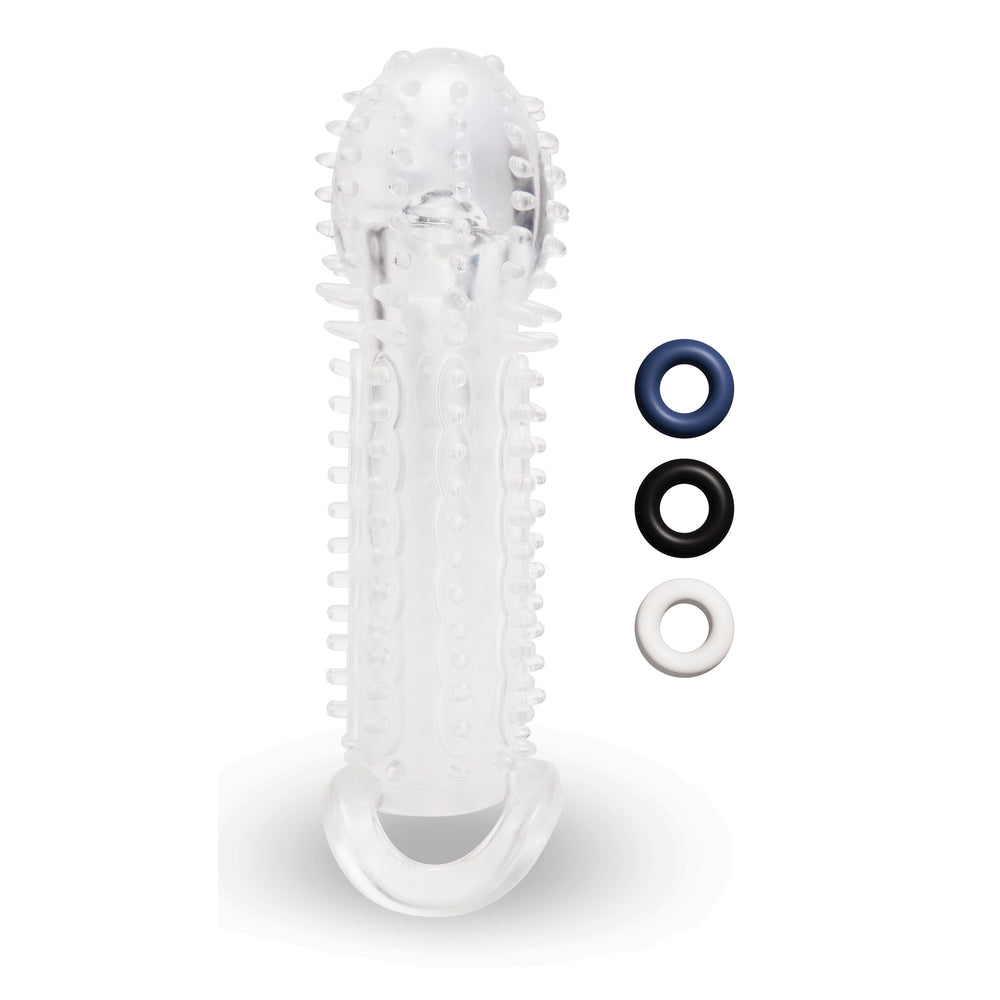 shop size up clear textured 1 5 inch extender