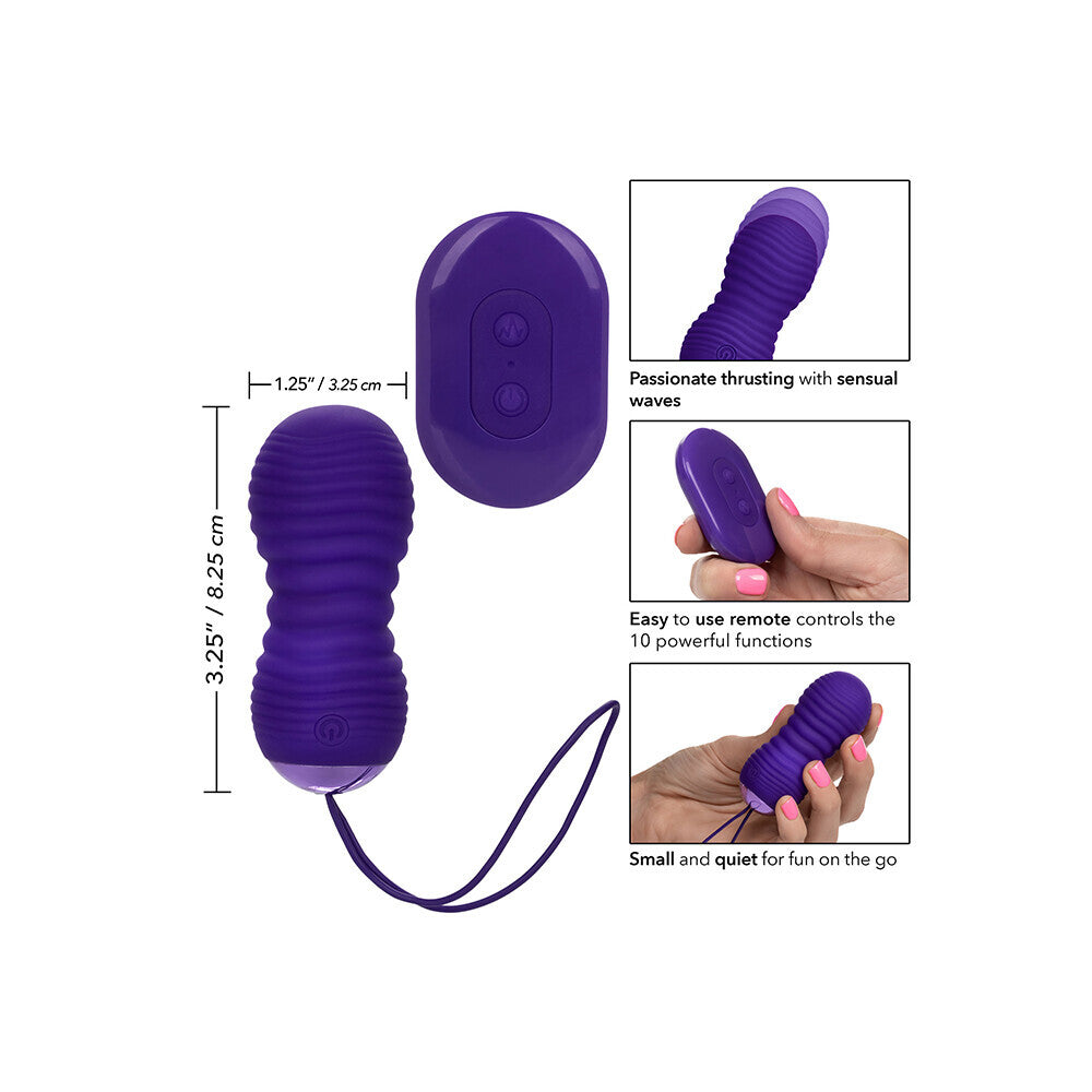 shop slay thrustme remote control ribbed bullet