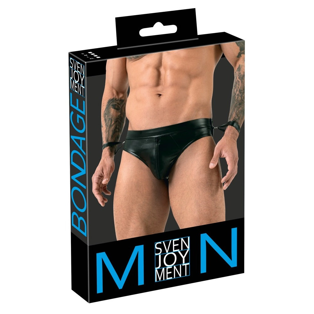 shop svenjoyment jock brief with handcuffs