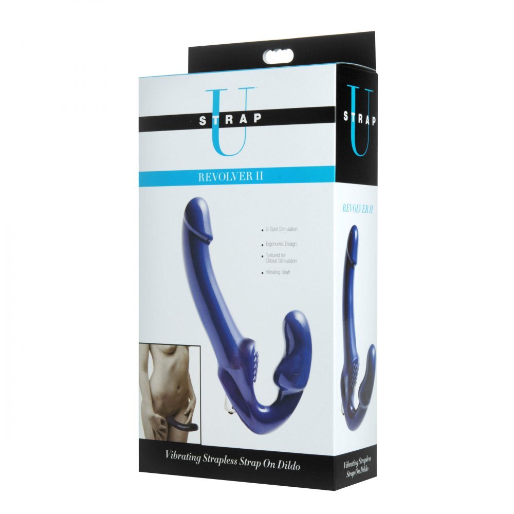 shop xr revolver ii vibrating strapless strap on dildo