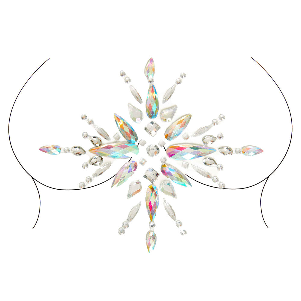 soleil body jewels sticker body002