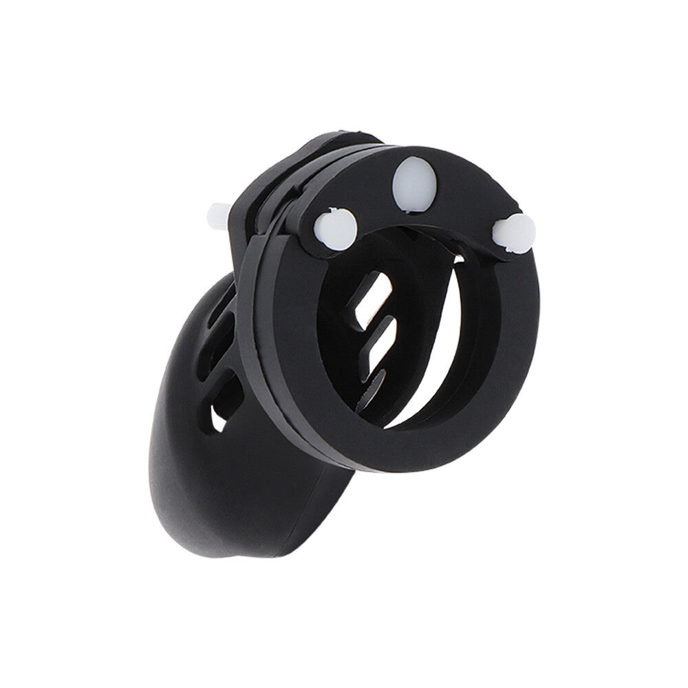 premium hidden desire extreme chastity silicone cock cage small