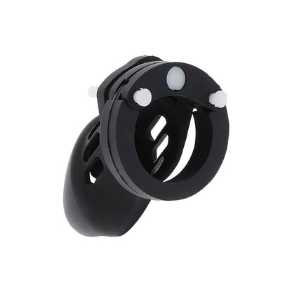 premium hidden desire extreme chastity silicone cock cage small