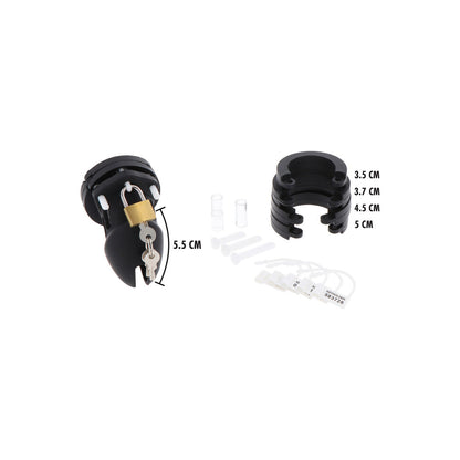 best hidden desire extreme chastity silicone cock cage small