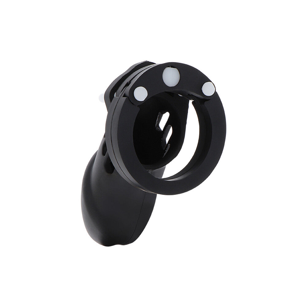hidden desire extreme chastity silicone cock cage large