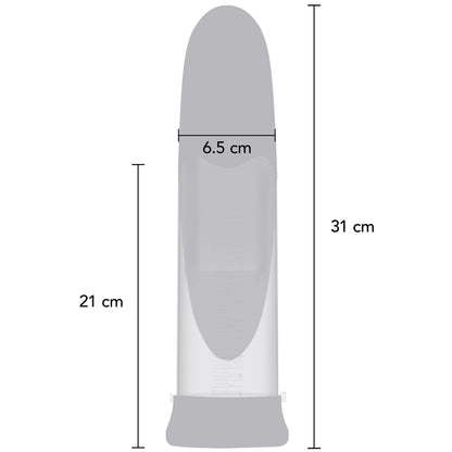 premium hidden desire fusion x automatic aqua pump measurment