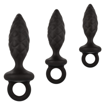 3 piece silicone anal probe kit