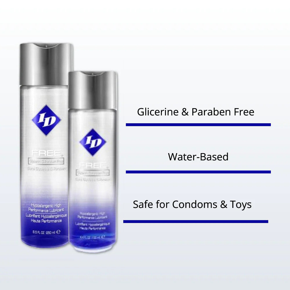 premium id free hypoallergenic waterbased lubricant 250ml