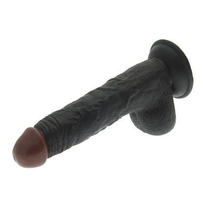 hoodlum 8 5 inch realistic black dildo