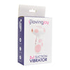 Loving Joy 2 in 1 Suction Vibrator Jumbo Dot