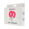 Loving Joy Furry Handcuffs Pink