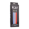 Bound to Play. Hot Wax Candles (3 Pack)