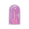 Loving Joy 7 Inch Dildo with Balls Pink