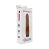 Loving Joy 8 inch Realistic Vibrator Brown