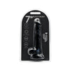 Loving Joy 7 Inch Dildo with Balls Black
