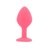 Toosh Pink Silicone Butt Plug Medium