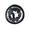 Toosh Silver Metal Butt Plug Large Clear Stone