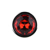 Toosh Silver Metal Butt Plug Medium Red Stone