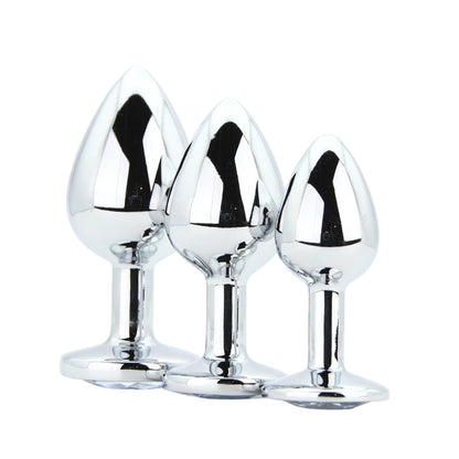 toosh-metal-butt-plug-silver-set-of-3-clear-stone