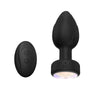 Toosh Remote Controlled Light Up Vibrating Butt Plug