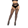 Lace by LJ Plus Size Suspender Pantyhose