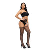 Lace by LJ Plus Size Suspender Pantyhose