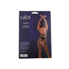 Lace by LJ Fishnet Crotchless Bodystocking Black