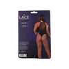 Lace by LJ Opaque Bodysuit Black
