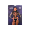 Lace by LJ High Neck Lace Bodysuit Black