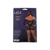 Lace by LJ Off the Shoulder Mini Dress Black