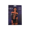 Lace by LJ Off the Shoulder Mini Dress Black