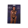 Lace by LJ Fishnet Open Cup Crotchless Bodystocking