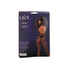 Lace by LJ Gloved Leopard Print Catsuit Black