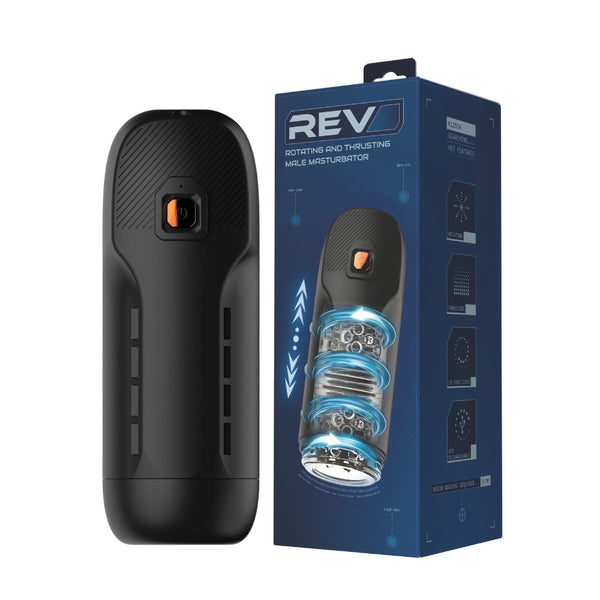 Rev Rotating and Thrusting Male Masturbator